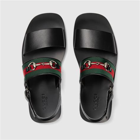 sandalia gucci de hombre|authentic Gucci sandals women.